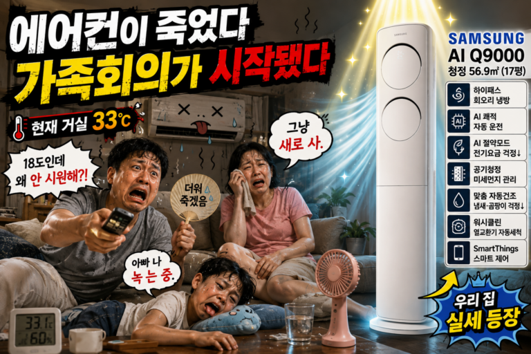 삼성전자 스탠드에어컨 AF60F17D12WT 기본설치비포함