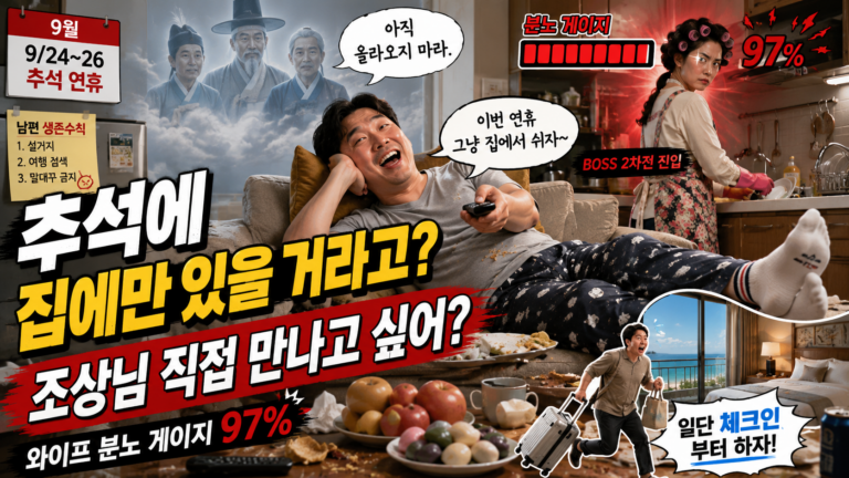 추석 연휴 국내여행 – 2026 한가위 얼리버드 체크인
